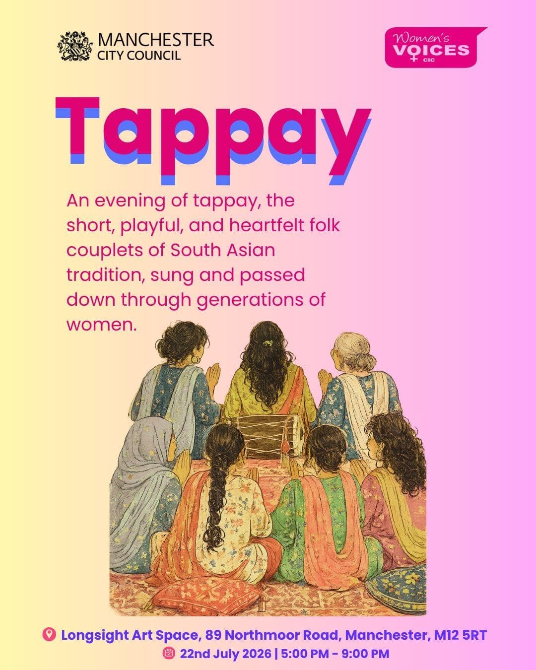 Women’s Voices event poster 3