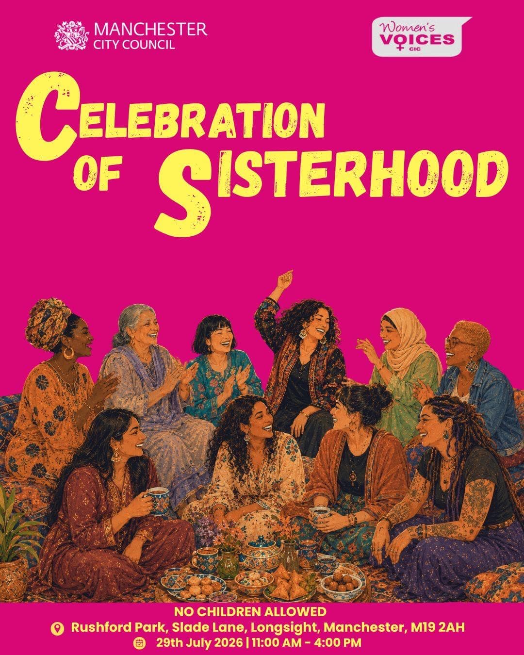 Women’s Voices event poster 4