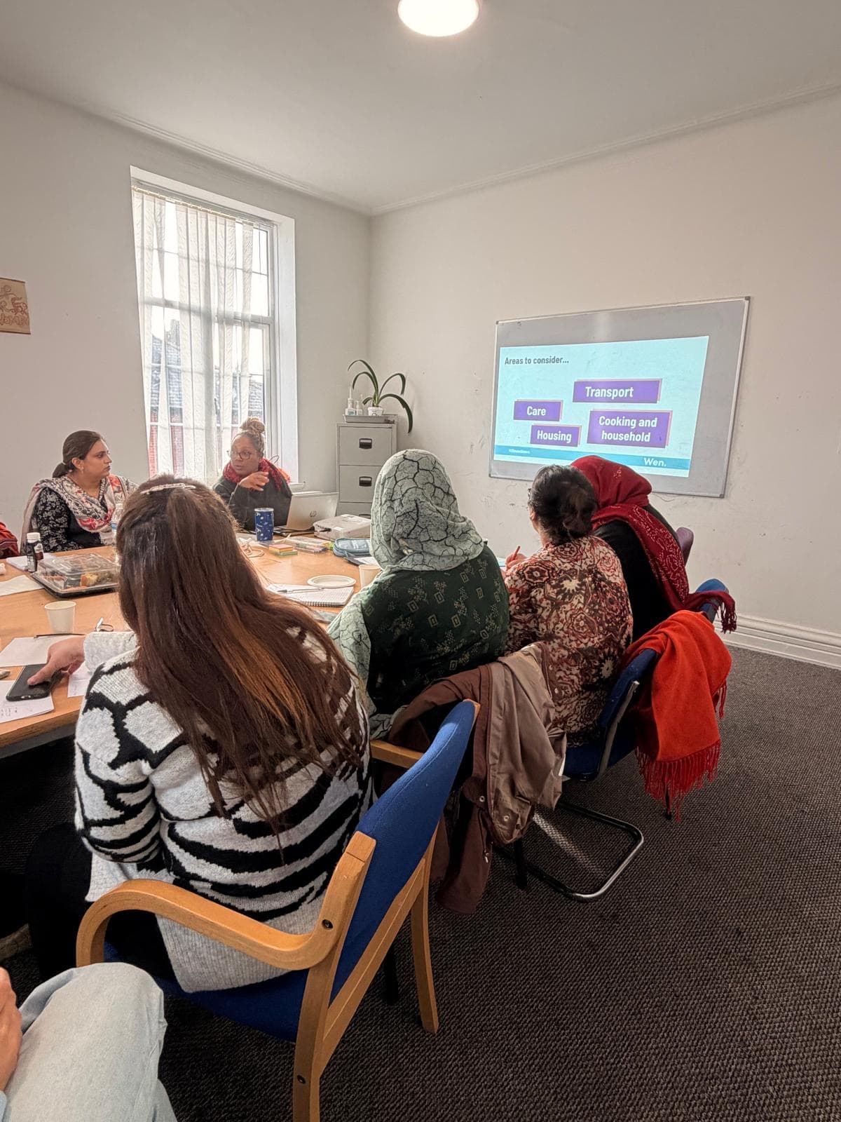 Community learning session